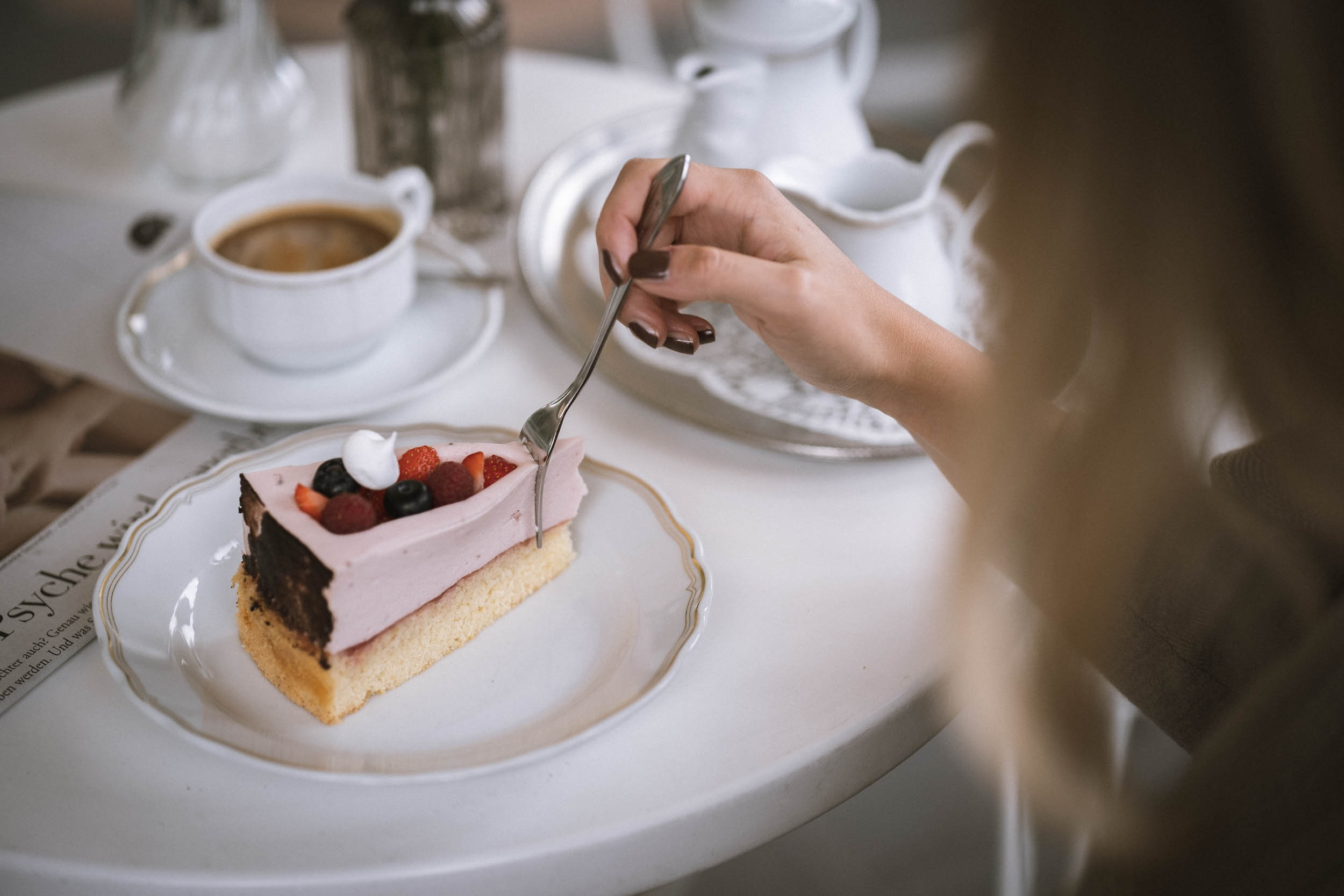 Handgefertigter Kuchen der Konditorei Steinach
