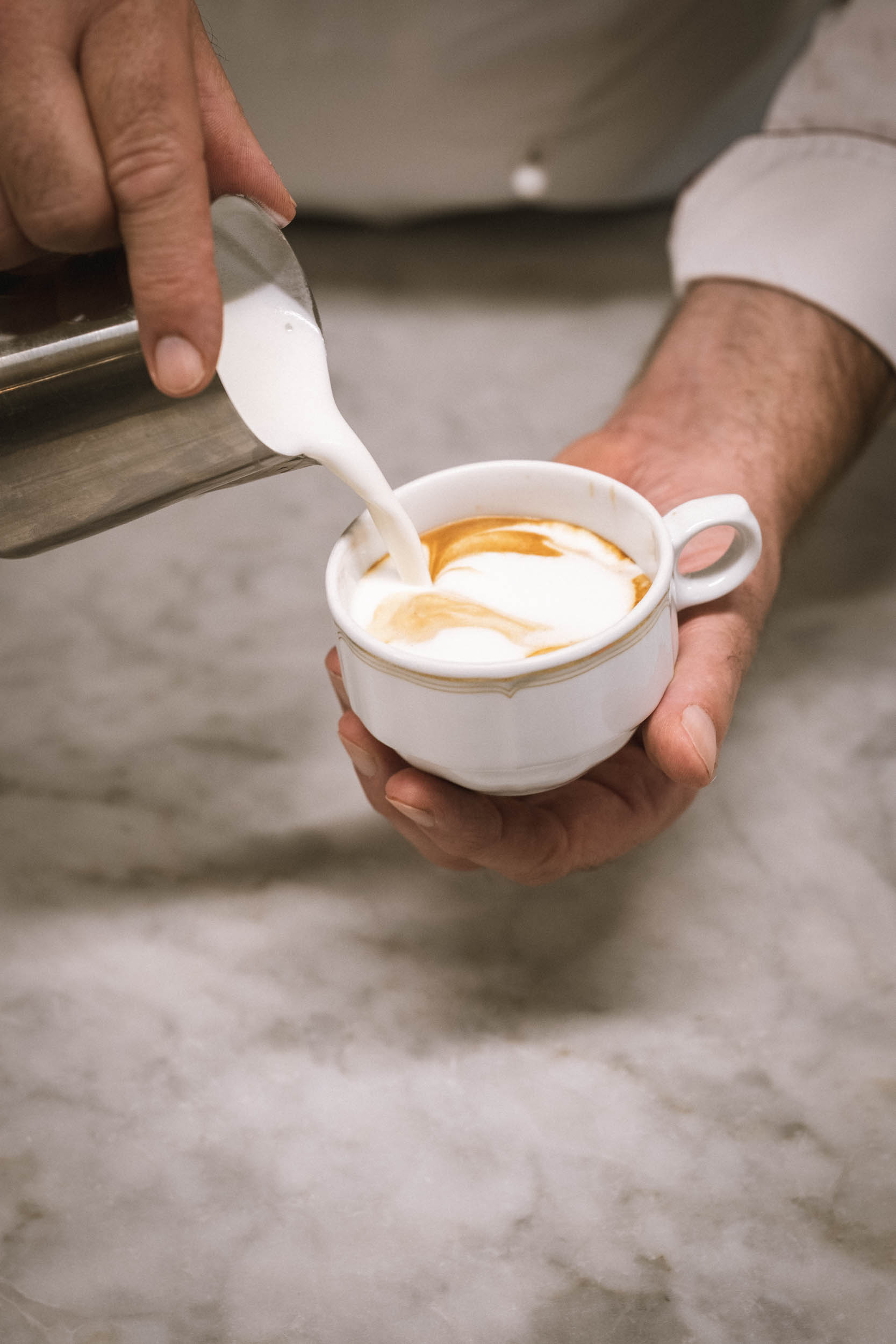 Frisch zubereiteter Kaffee