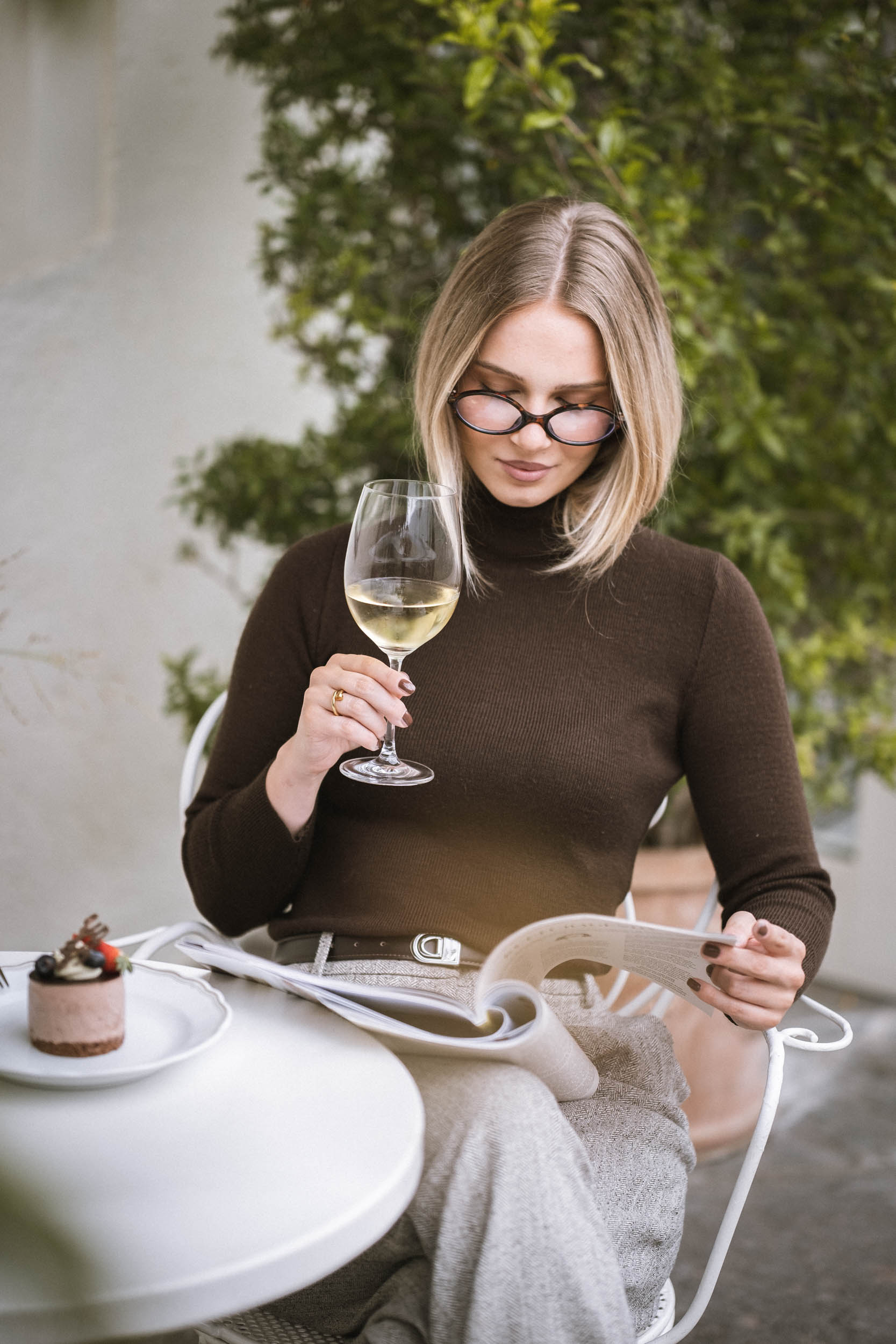 Wein und Getränke im Kaffeehaus Steinach